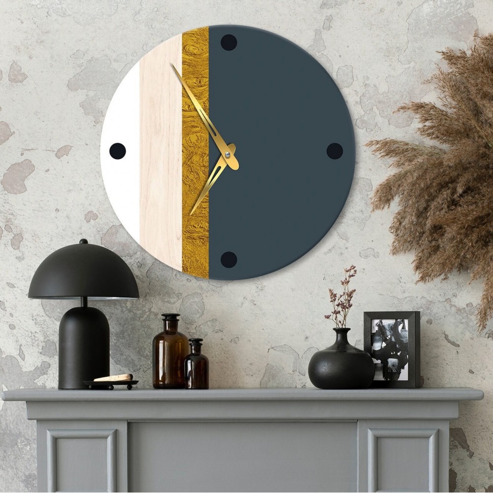 Nordic soft style wall clock